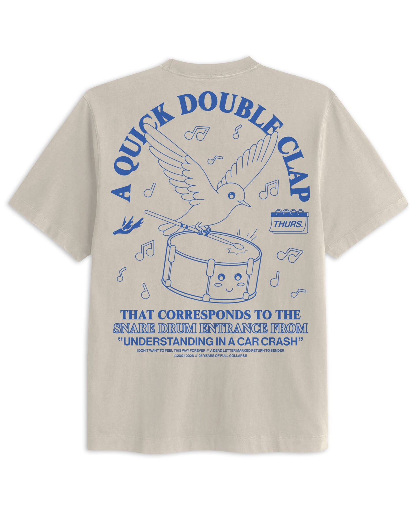 QUICK DOUBLE CLAP TEE